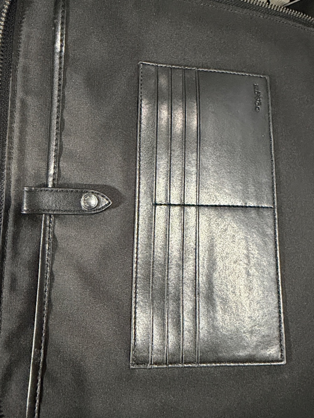 Coach second bag black & gray f32654 - Picture 4 of 9